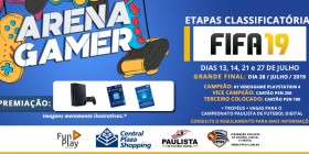 CAMPEONATO FIFA 19 ARENA GAMER CENTRAL PLAZA SHOPPING | Inscreva-se já!