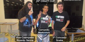 26º WE Crazy Cup – Campeão: Markinhos!