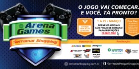 Inscrições Arena Games Serramar Shopping| PES2016